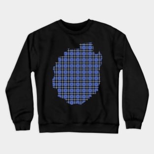 Blue Plaid Adirondack Park Crewneck Sweatshirt